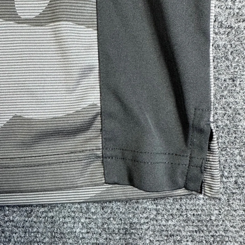 Greg Norman ML75 Play Dry Mens XL Grey Black Shark Camo Golf Polo Shirt GNS2K461